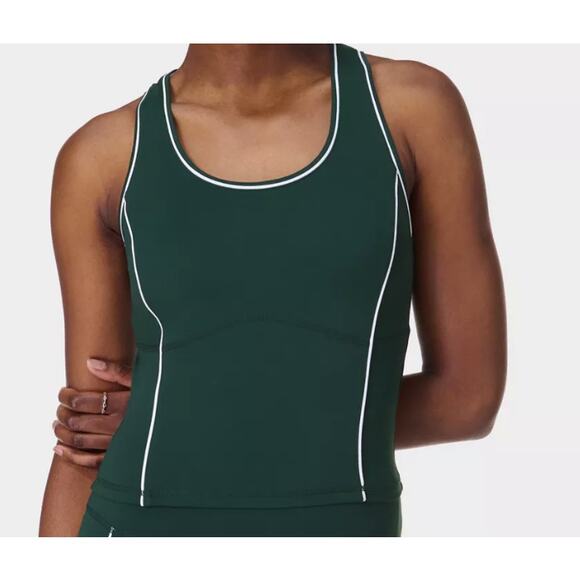 New Sweaty Better All Day Cropped Tank Size Medium - Picture 1 of 5